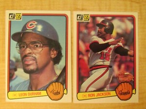 1983 Donruss Baseball Lot of 2