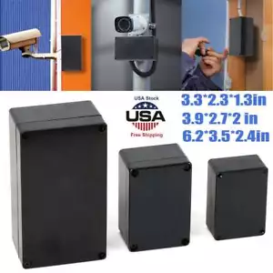 Scatola di Giunzione Elettrica Impermeabile ABS Plastica In/Outdoor Project Recintion Case - Foto 1 di 14