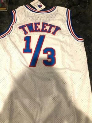 Camiseta deportiva de baloncesto Tweety Bird #1/3 ORIGINAL Space Jam Tune Squad talla XL 2XL Foto 1 de 2