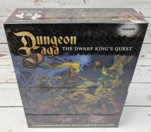 Dungeon Saga The Dwarf King's Quest 2015 Mantic NIS Fantasy Minis Dungeon Game - Picture 1 of 6