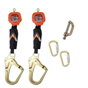 NUEVO - Doble 6' Pygmy Hog SRLs con Kit de Conector (Gancho de Barra de Refuerzo) - Imagen 1 de 8