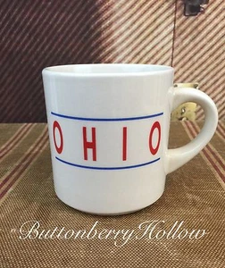 Rare OHIO 12 oz Coffee Cup ~ Only One on eBay! - Picture 1 of 8