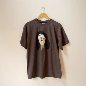KISS - Spaceman Graphic - "Drip" T-Shirt (Large) Mens - 100% Cotton (Super Rare) - Picture 1 of 2