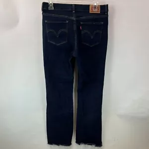 Levi Strauss Levi's Classic Boot Distressed Blue Jeans Women's Size 29 - Picture 1 of 7