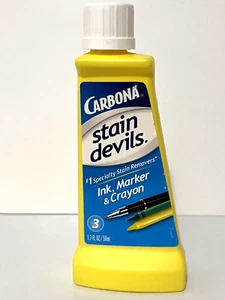 Carbona Stain Devils 1,7 OZ Quitamanchas de tinta, marcador y crayón Formula 3 - Imagen 1 de 4