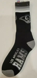 NFL Los Angeles Rams Men's Socks, New (PLATINUM DUECE) - Picture 1 of 1