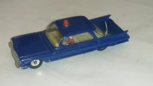 1/43 DINKY 264 R.C.M.P. Patrol Car. Cadillac blue - Foto 1 di 6