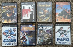 Playstation 2, 6 Game Bundle + 2 Demo Game Collections, FIFA, Madden + More - Picture 1 of 1