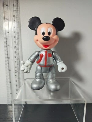 Vintage Disney Mickey Mouse Space Suit Astronaut Figure 80s Arco Toy - Image 1 of 4