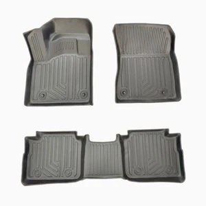 TPE Floor Mats fit for 2022-2025 Nissan Rogue Front & 2nd Seat Floor Liners - Picture 1 of 9