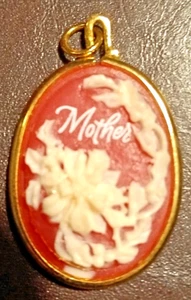 Hallmark Andenken Ornament: "Mutter" (1990) Handarbeit Kamee - Bild 1 von 4