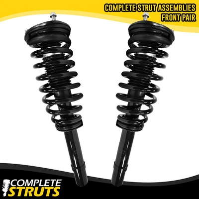 Front Pair Complete Struts Assembly w/ Coil Springs for 00-05 Hyundai Sonata Foto 1 de 4