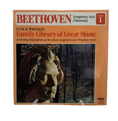  SEALED 1970 - FUNK & WAGNALLS - BEETHOVEN SYMPHONY NO. 6 LP Record  - Image 1 of 3