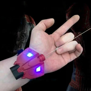 Upgraded Handmade Amazing 2 Spider-man Magnet Web Shooter Cosplay Props + Glove - Picture 1 of 12