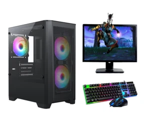Cheap Gaming PC Intel Core i7 Win10 GTX1650 16GB RAM 128GB SSD 1TB HDD FORNITE - Picture 1 of 6