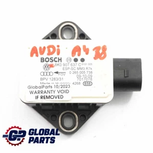 Yaw Sensor Audi A4 B8 A5 8T ESP Rotation Rate Unit Module 8K0907637C - Picture 1 of 12