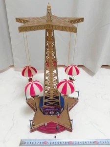 Mr. Christmas Gold Label Weltausstellung Fallschirmfahrt animierte Spieluhr - Bild 1 von 10