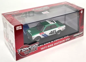 Greenlight 1/43 Datsun 510 BRE 1971 Jon Morton CHASE Diecast Model Car - Picture 1 of 6