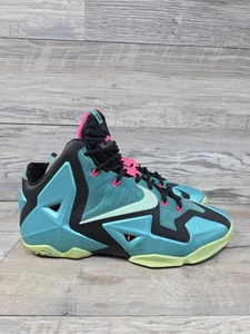 Nike LeBron 11 South Beach 2014 Hombres Talla 8 Zapatos Tenis de Baloncesto - Imagen 1 de 13