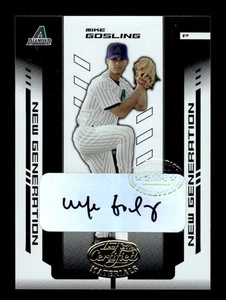 2004 Leaf Certified Materials #250 Mike Gosling #/500 - Picture 1 of 2