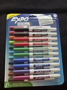 EXPO Dry Erase Markers Fine Tip Assorted Vibrant Colors 21 Count - Bild 1 von 2