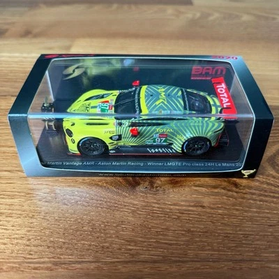 Spark 1:43 Aston Martin Vantage #97 S7986SS Winner Le Mans 2020 with trophy NEW - Bild 1 von 4