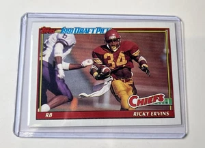 Ricky Ervins #200 1991 Topps Washington Redskins RC *** With Protector/Sleeve * - Picture 1 of 2
