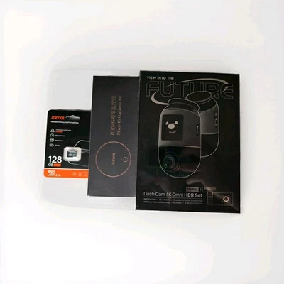 70mai Dash Cam X800 4K Omni 360° migliore DVR+ RC14 + kit Up04 + 128GB GPS WiFi - Immagine 1 di 4