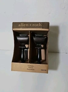 Allen Roth - Soportes de cortina con acabado de bronce frotado con aceite.  #0033156 - Imagen 1 de 4