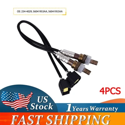 For 2006 Mitsubishi Raider 2001 Jeep Wrangler Oxygen Sensor Upstream& Downstream - Image 1 of 4