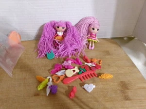2 muñecas y accesorios de pelo Lalaloopsy mini hilo loopy - Imagen 1 de 9