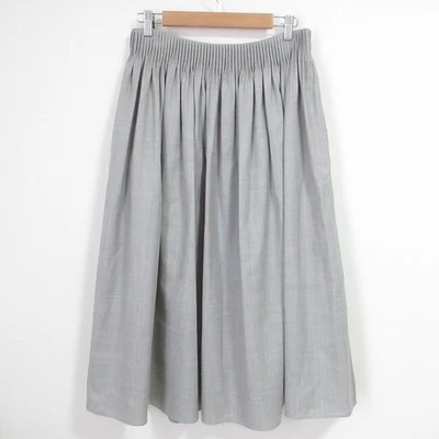 Falda Acampanada 23AW ANTEPRIMA ALTRO PIEGA Diseño Reunido, Talla 42 Gris Mujer USADA Foto 1 de 4