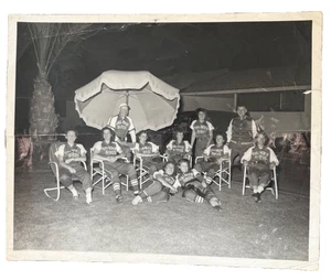 1949-50 Jim Thorpe's Lady Thunder Birds Softball Team Type 1 Photo w/Faye Dancer - Picture 1 of 3