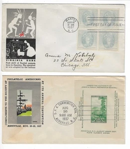 FDC's 796-3, 797-18 -- Gundel - Picture 1 of 2