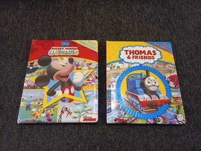 Bundle 2 books Mickey Mouse Clubhouse and Thomas & Friends First Look and Find - Image 1 of 4