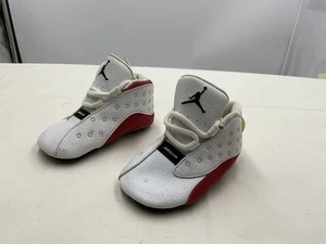 Authentische Air Jordan Chicago 13 Retro Baby Schuhe 3C-weiß/schwarz/rot Kleinkind - Bild 1 von 7