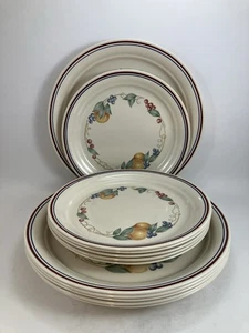 Corelle "Abundance" Obst: 6 Speiseteller + 6 Mittagsteller [insgesamt 12 Stück] - Bild 1 von 18