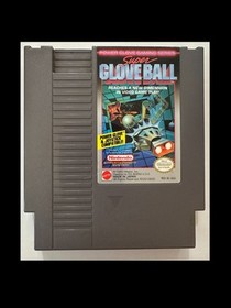 Super Glove Ball NES Game Clean Label Tested Working 1990 Release