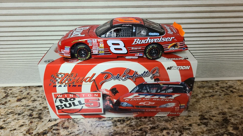Banco ventana transparente Dale Earnhardt Jr #8 Budweiser No Bull Winston 5 2000 1/24 Foto 1 de 3