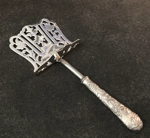 Christofle Albi Silver Plated Asparagus Cake Openwork Server 10" - Picture 1 of 6