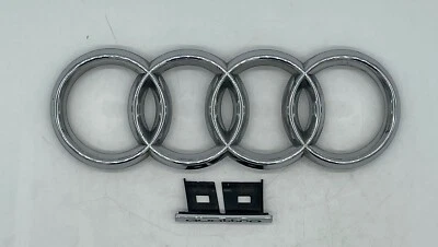 2005 - 2010 AUDI A6 QUATTRO A8 QUATTRO A6 S6 S8 FRONT GRILL EMBLEM LOGO BADGE - Image 1 of 4