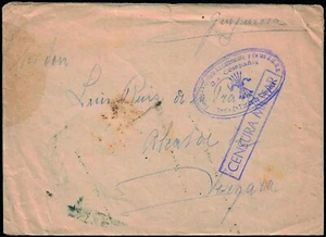 España - Guerra Civil - Falange -1939 - Marca "Falange - 2ºCompañía - Tercio.... - Imagen 1 de 1