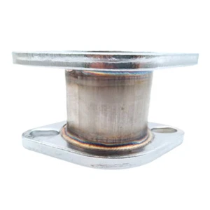 2.5" 2 Bolt Flange Catback Exhaust Muffler Pipe Extension Flange Steel Adapter - Bild 1 von 8