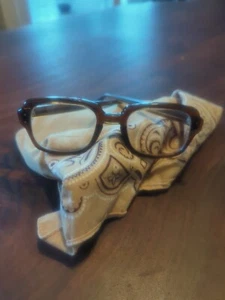 USS ROMCO *Circa 1960 Vietnam Military Gov. Issue Eyeglasses 4 3/4 - 6 52-22 WOW - Picture 1 of 8