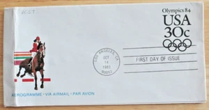 1983 USA First Day of Issue - Aerogramme..(#163) - Picture 1 of 2