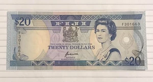 Fiji 20 Dollars 1992 P-95 XF - Imagen 1 de 2