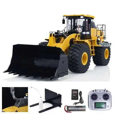 XDRC Metal 1/14 Hydraulic RC RTR Remote Control Loader Model W/ Sound Smoke - Image 1 of 4