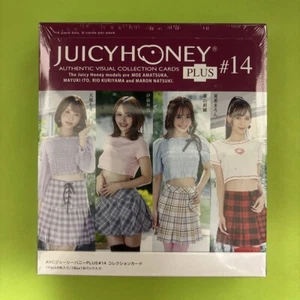 JUICY HONEY PLUS #14 Trading Card Box W/shrink Sealed Japanese Female Idol JAV - Picture 1 of 2