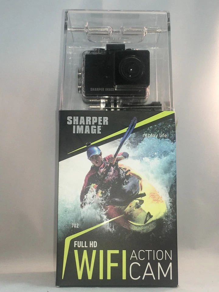 Sharper Image SVC702BK Full HD Wifi Action Cam - Image 1 of 1