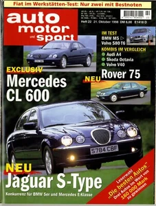 AUTO MOTOR & SPORT Heft 22 1998 - Bild 1 von 1